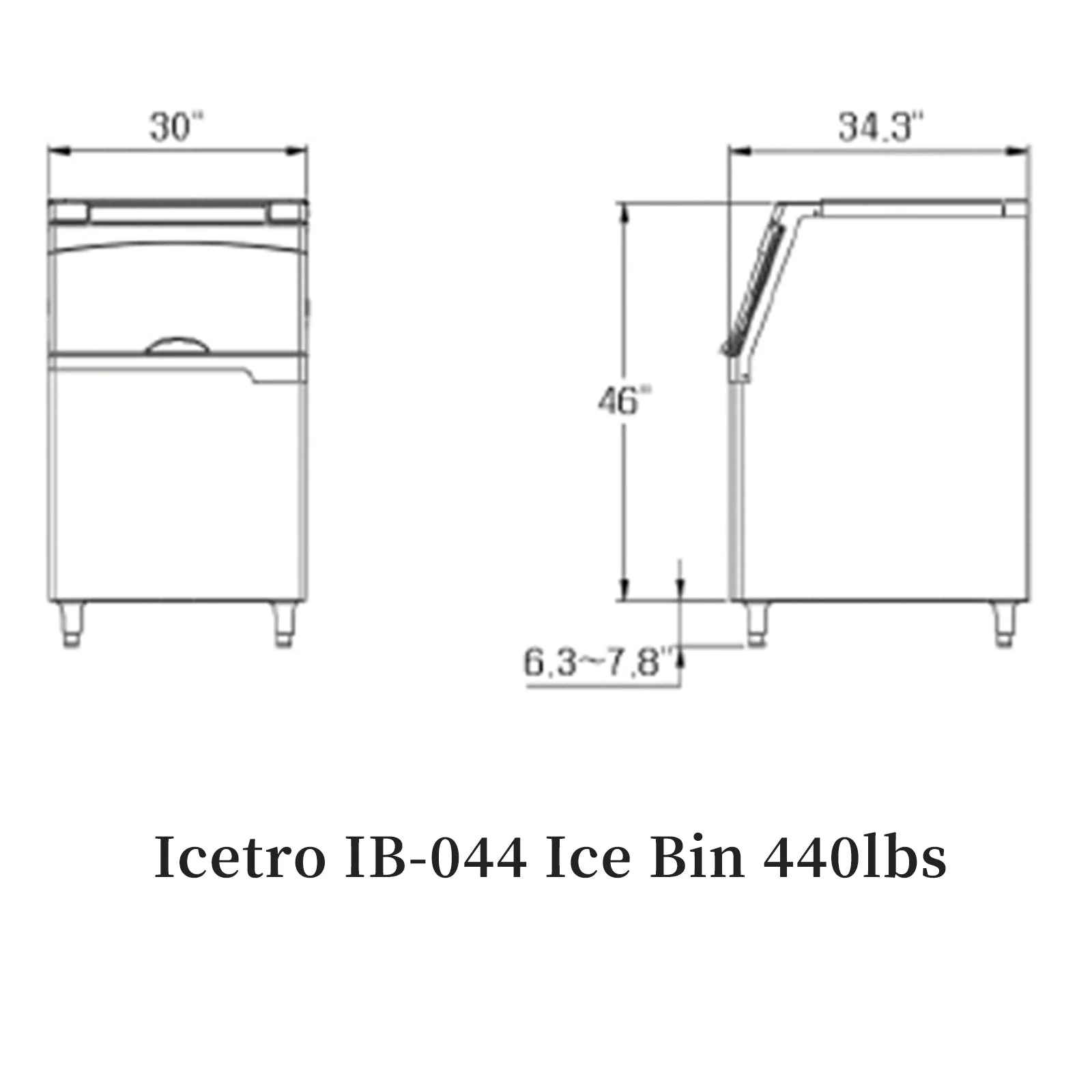 Icetro IM-2000-AH, Maestro Series Modulars Ice Machine - Image 4
