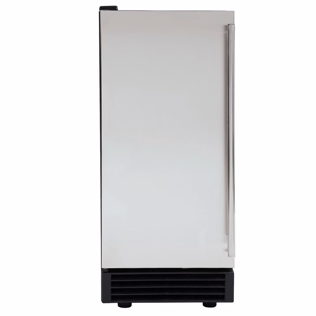 Maxx Ice Freestanding Icemaker, Stainless Steel and Black (60 lbs.)