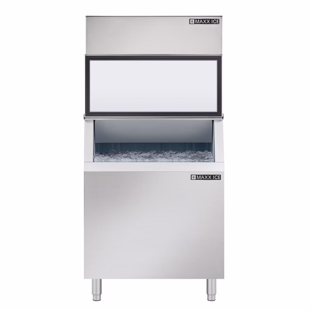 Maxx Ice 30" Modular Stainless Steel Commercial Ice Machine, 450 lb.