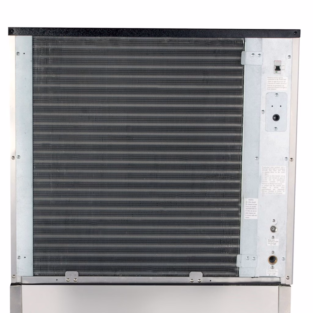 Maxx Ice 30" Wide Half Dice Ice Machine 650 lbs. with 580 lb. Bin