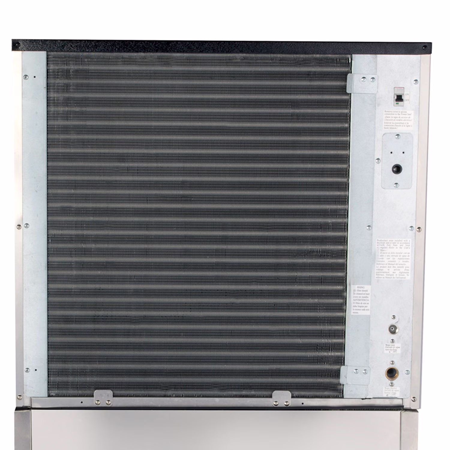 Maxx Ice 30" Wide Half Dice Ice Machine 650 lbs. with 580 lb. Bin