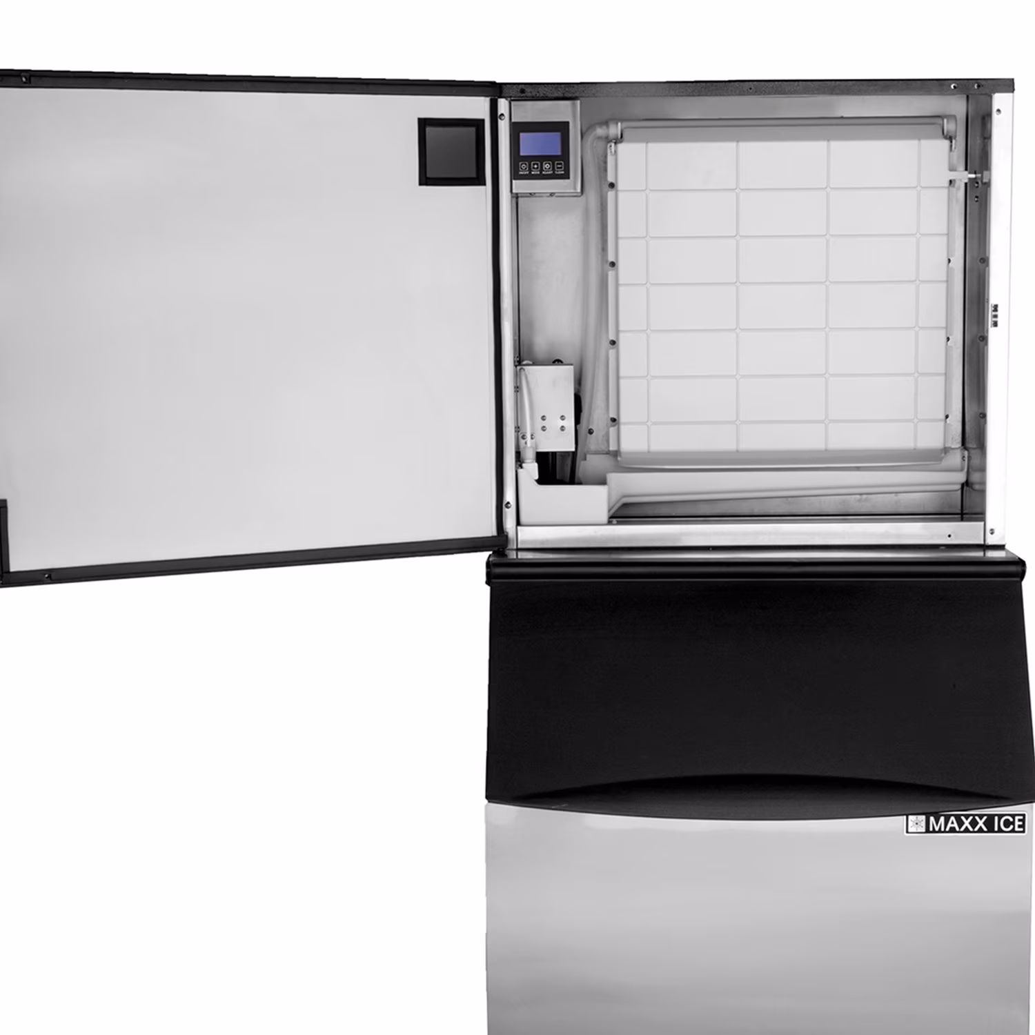 Maxx Ice 30" Wide Half Dice Ice Machine 650 lbs. with 580 lb. Bin - Image 4
